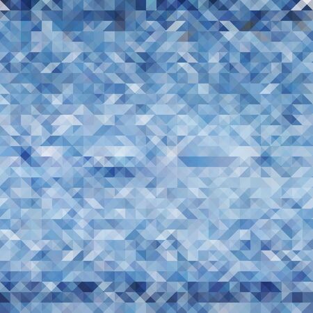 Blue Polygonal Mosaic Backgroundのイラスト素材