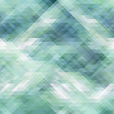 Green Polygonal Mosaic Background, Creative Design Templates