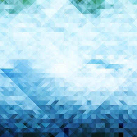 Blue Polygonal Mosaic Background, Creative Design Templatesのイラスト素材