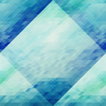 Blue Polygonal Mosaic Background, Creative Design Templatesのイラスト素材