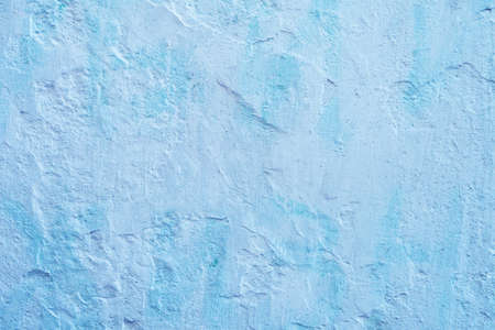 Blue grunge wall texture background; empty copy space