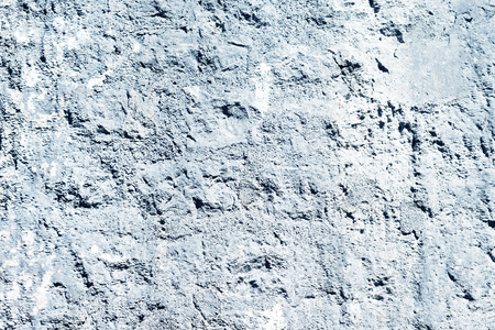 old rough blue grunge wall texture empty backgroundの写真素材