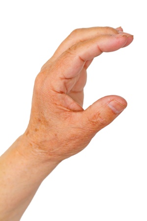 hand holding somethingの写真素材