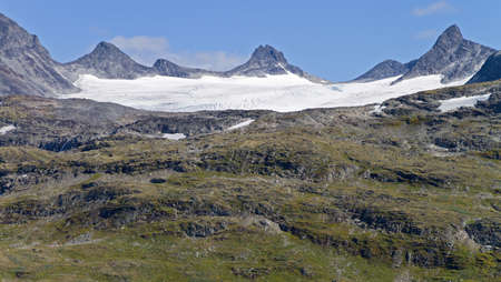 glacier tongueの写真素材
