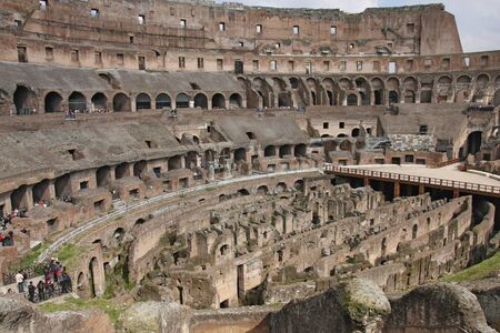 Roma coliseumの写真素材