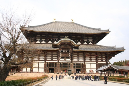 Nara temple, japan  のeditorial素材