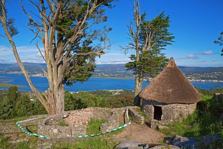 Rebuilt Celtic shackの写真素材