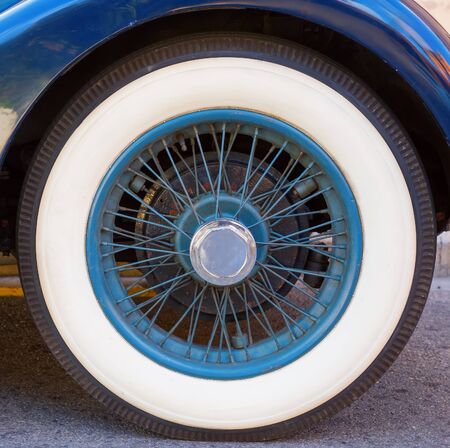 Vintage wheelの写真素材