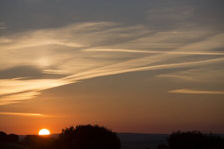 sun risingの写真素材