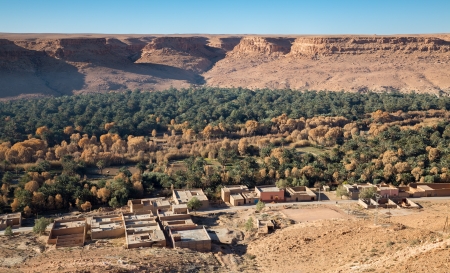 Riverbed and canyon