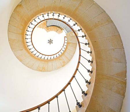 Spiral staircaseの写真素材