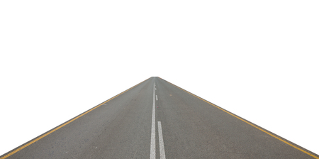 Straight road in Namibの写真素材