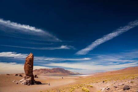 Stone formation, Pacana Monks in Atacama Desert