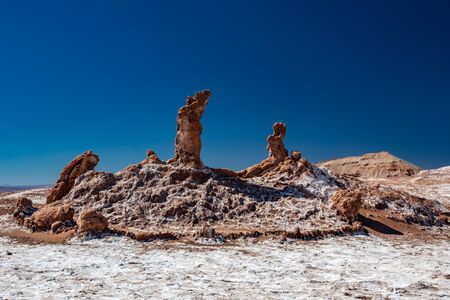 Las Tres Marias formation in the Moon Valleyの写真素材