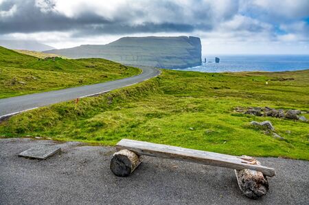 Viewpoint to The Giant and the Wich iconic rocksの写真素材