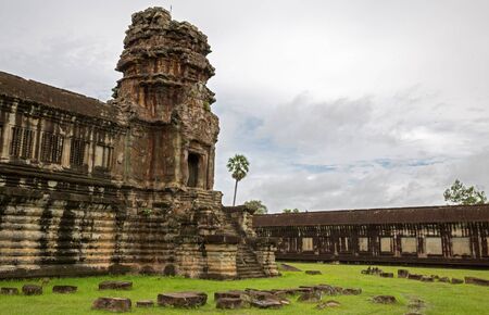 Angkor Wat towerの写真素材