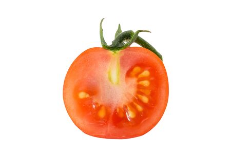 Half tomatoの写真素材