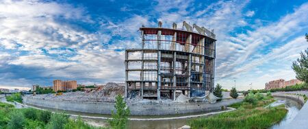 Spectacular panorama of the stadium remainsの写真素材