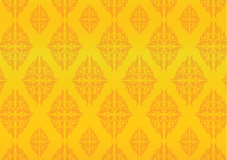 vector illustration LineThai pattern thaiのイラスト素材