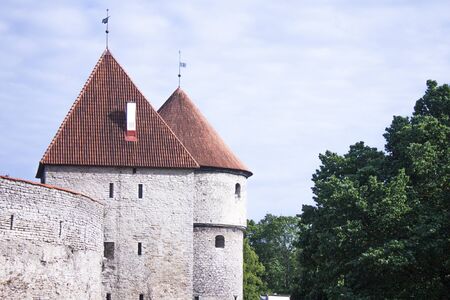 A Middle Age castle, in tallin estonia