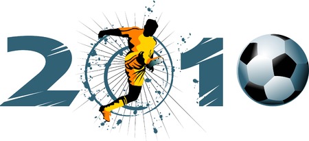  Soccer player design / Football Background /  sport design, のイラスト素材