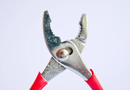 Tools that can be repaired by compression and pulling clamp.の写真素材