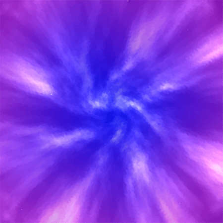 vector tie dye abstract background. blue color textile fabric backgroundのイラスト素材