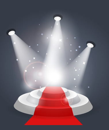 Light bronze column pedestalのイラスト素材