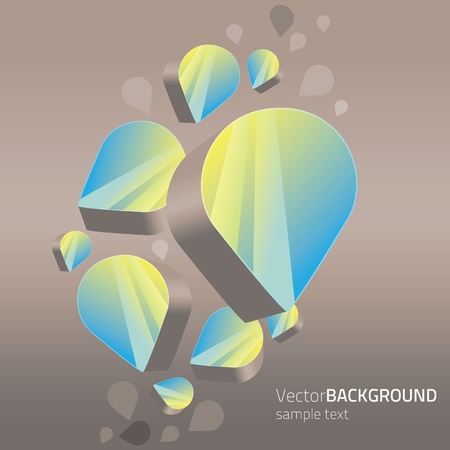 Color vector banner with space for Your textのイラスト素材