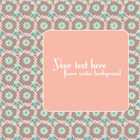 postcard template with abstract patternのイラスト素材