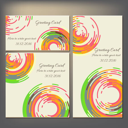 Beautiful abstract invitation card  のイラスト素材