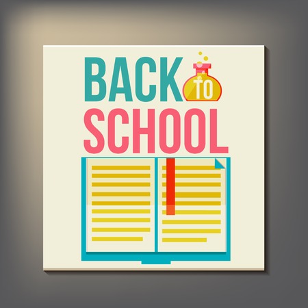 Back to school design templateのイラスト素材