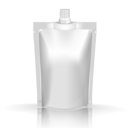 Mockup Blank Foil Food Or Drink のイラスト素材