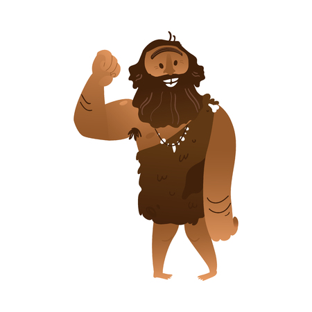 Vecteur de Vector sketch caveman walking - ID:115719939 - image libre