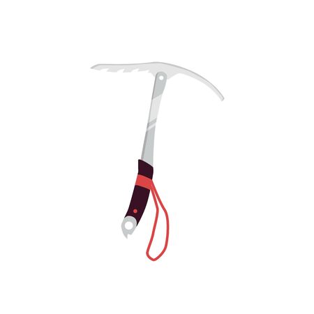 Mountaineering equipment a climbing ax or hatchetのイラスト素材
