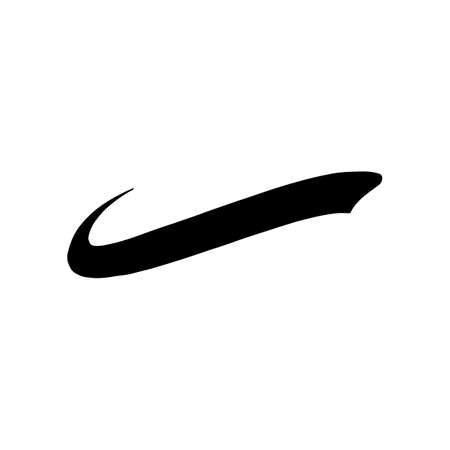 Underline or under letters handwriting text mark vector illustration isolated.のイラスト素材