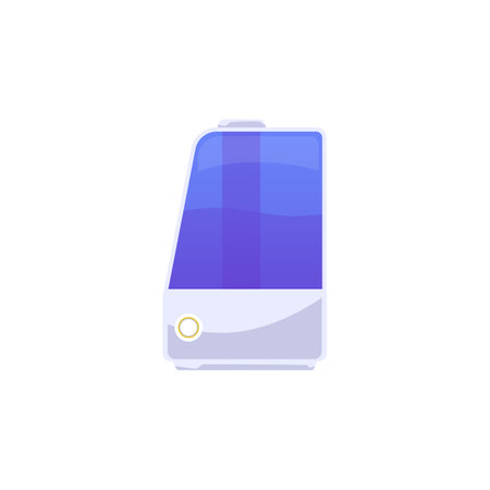 Air humidifier for home and office flat style, vector illustrationのイラスト素材
