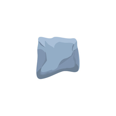 Stone brick, rock vector, grey textured surface road or floor material, paving cobblestone, marble tile, concrete slabのイラスト素材