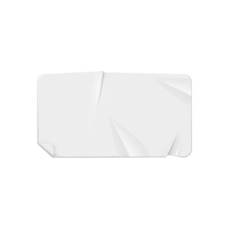 Old paper sticker vector illustrationのイラスト素材