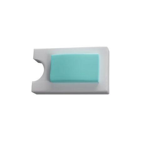 3D mockup voucher for design with discounts and promo codes for any business.