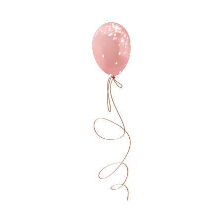 Inflatable air balloon for event decoration, vector illustration.のイラスト素材