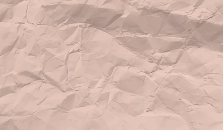 Crumpled brown paper texture, vintage, realistic style.のイラスト素材