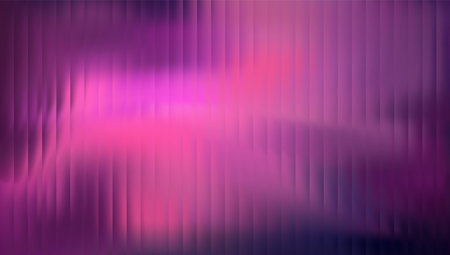Abstract background with a ribbed glass effect in purple and pink tones, with a smooth gradient.のイラスト素材