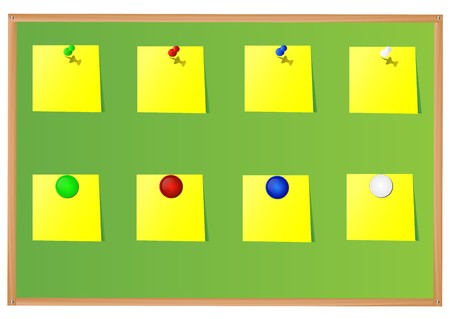 Push-pinsのイラスト素材