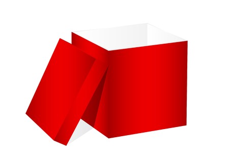 Red boxのイラスト素材