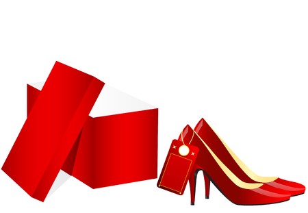 Red boxのイラスト素材
