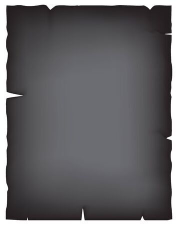 Burned paperのイラスト素材