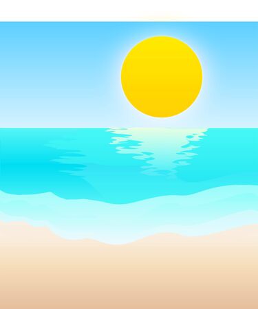 Beachのイラスト素材