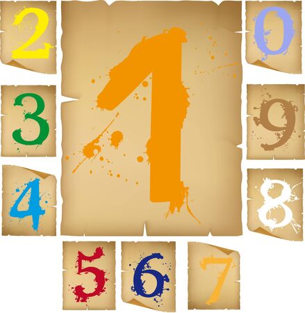 Numbersの写真素材