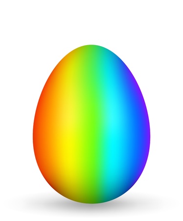 Colored eggのイラスト素材